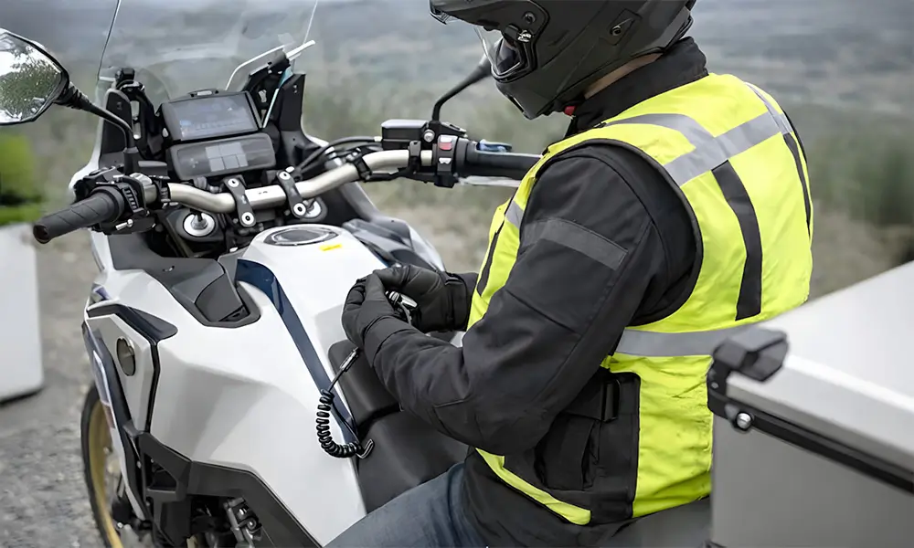 Airbag moto filaire Equip Motard